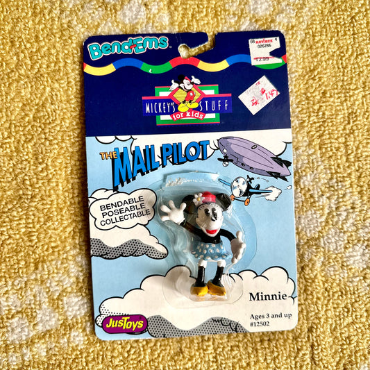 90’s Minnie Bend-Ems Figure