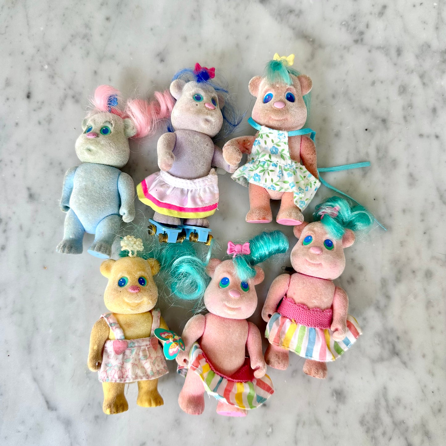 1992 Tyco Bitsy Bears Lot