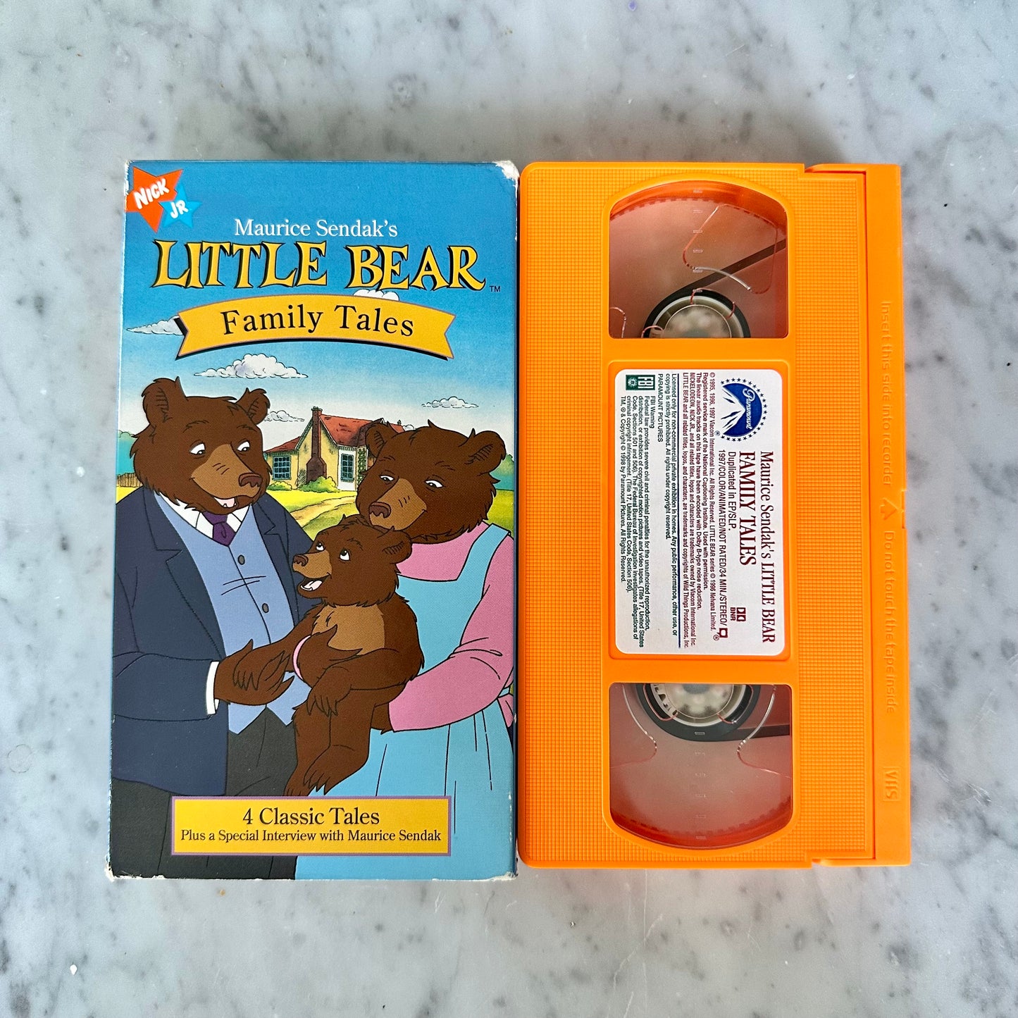 1998 Little Bear Family Tales VHS