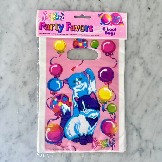 90’s Lisa Frank Party Kitty Favor Bags