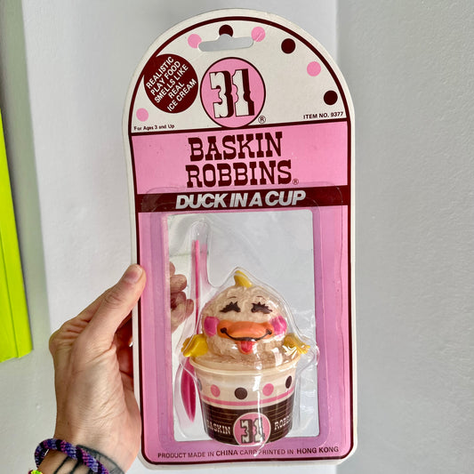 1987 Baskin Robbin’s “Duck In A Cup”