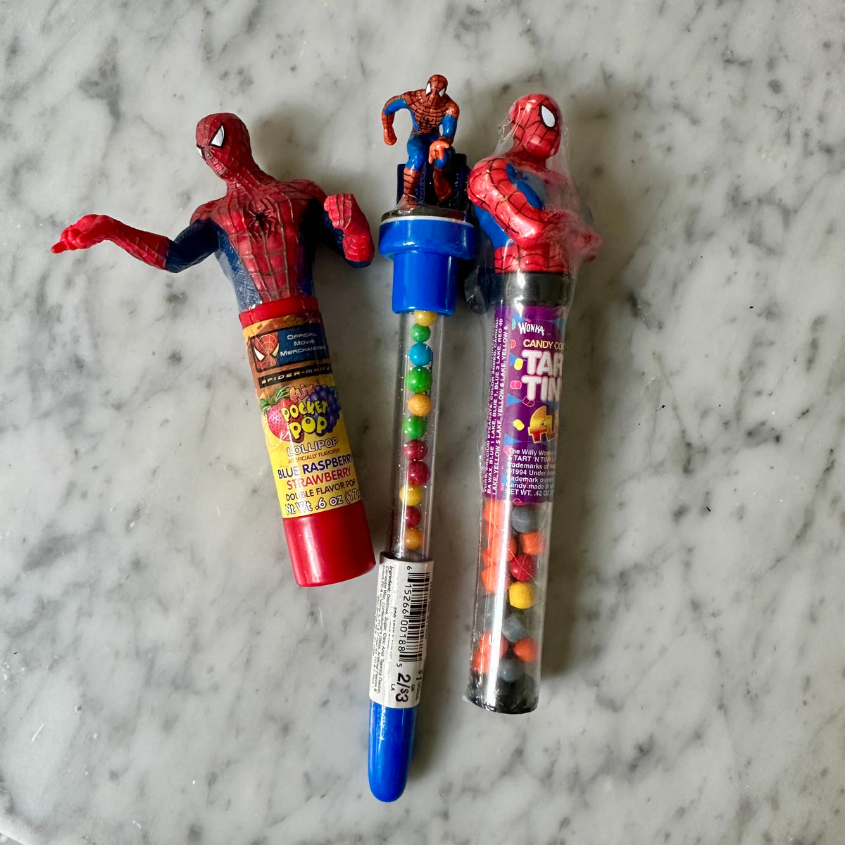 Vintage Spider-Man Candy Lot