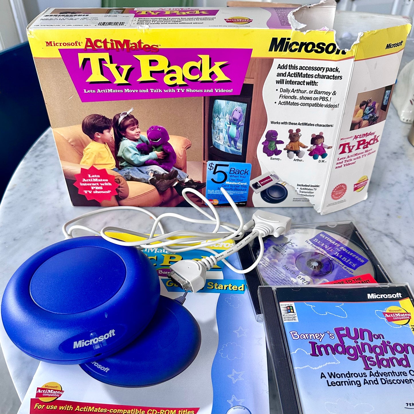 1997 Microsoft Actimates TV Pack