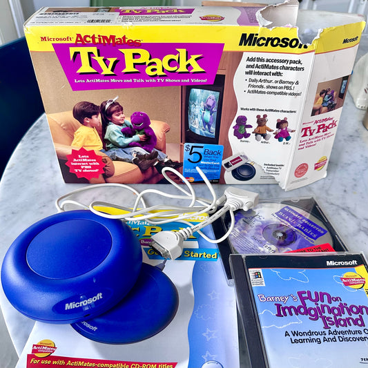 1997 Microsoft Actimates TV Pack