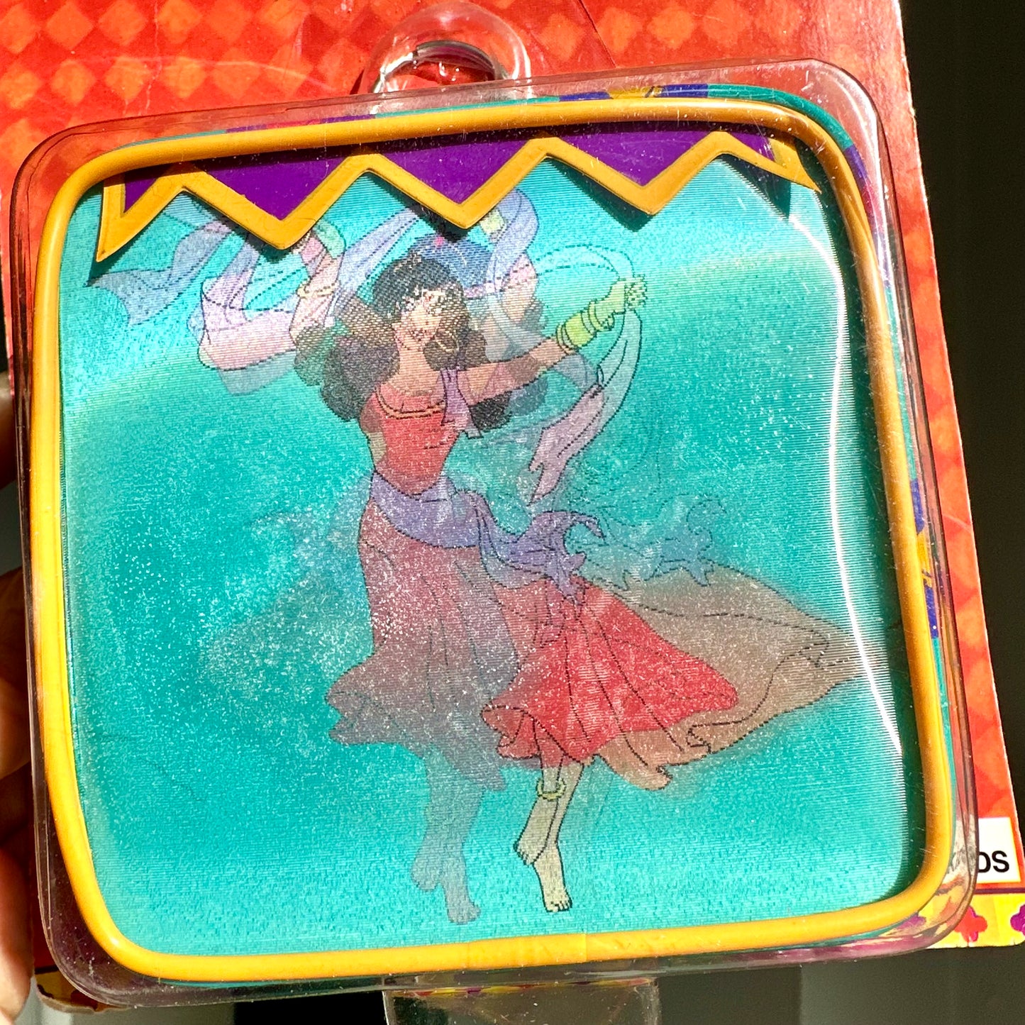 1996 Disney Hunchback of Notre Dame Coin Holder with Keyring