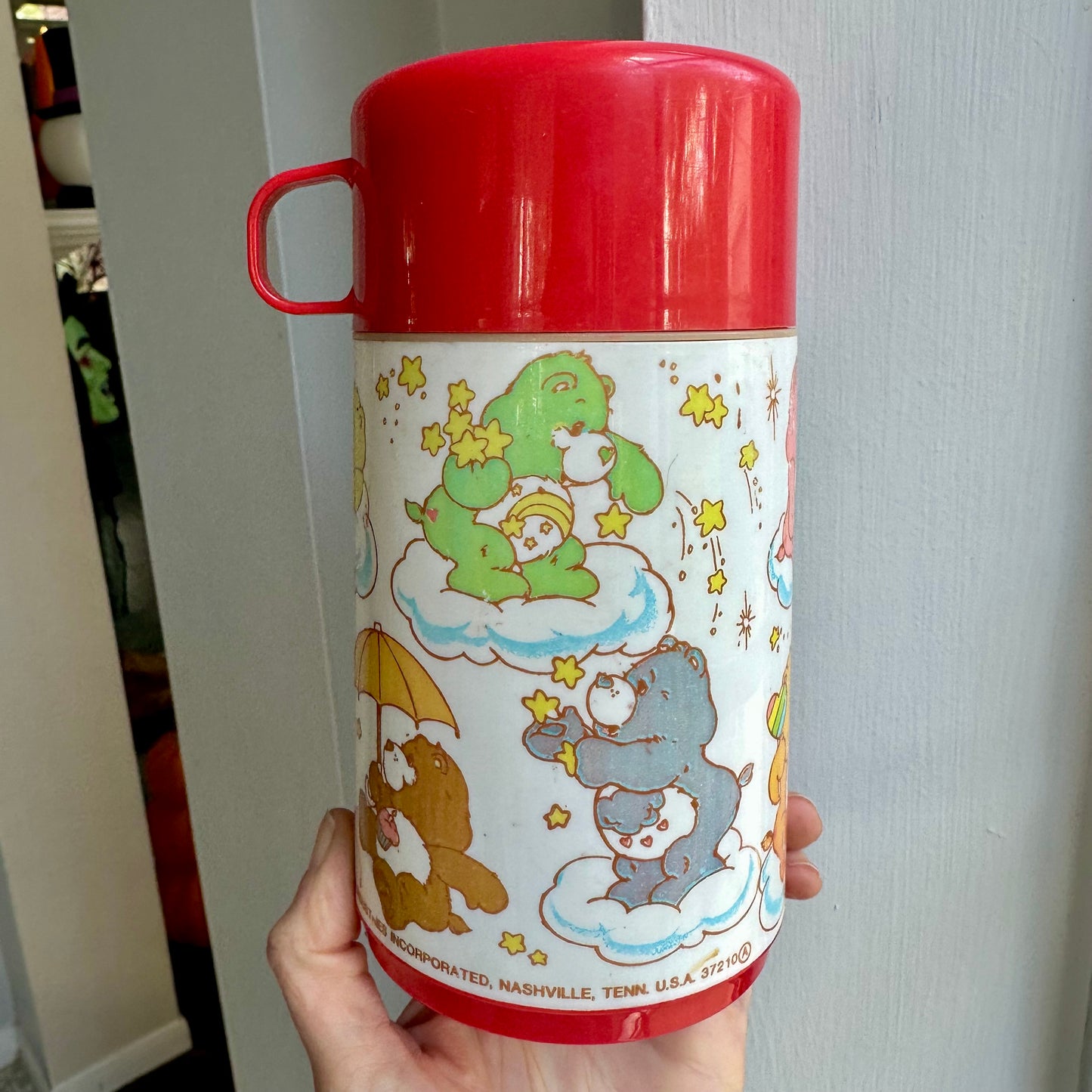 1985 Care Bears Thermos