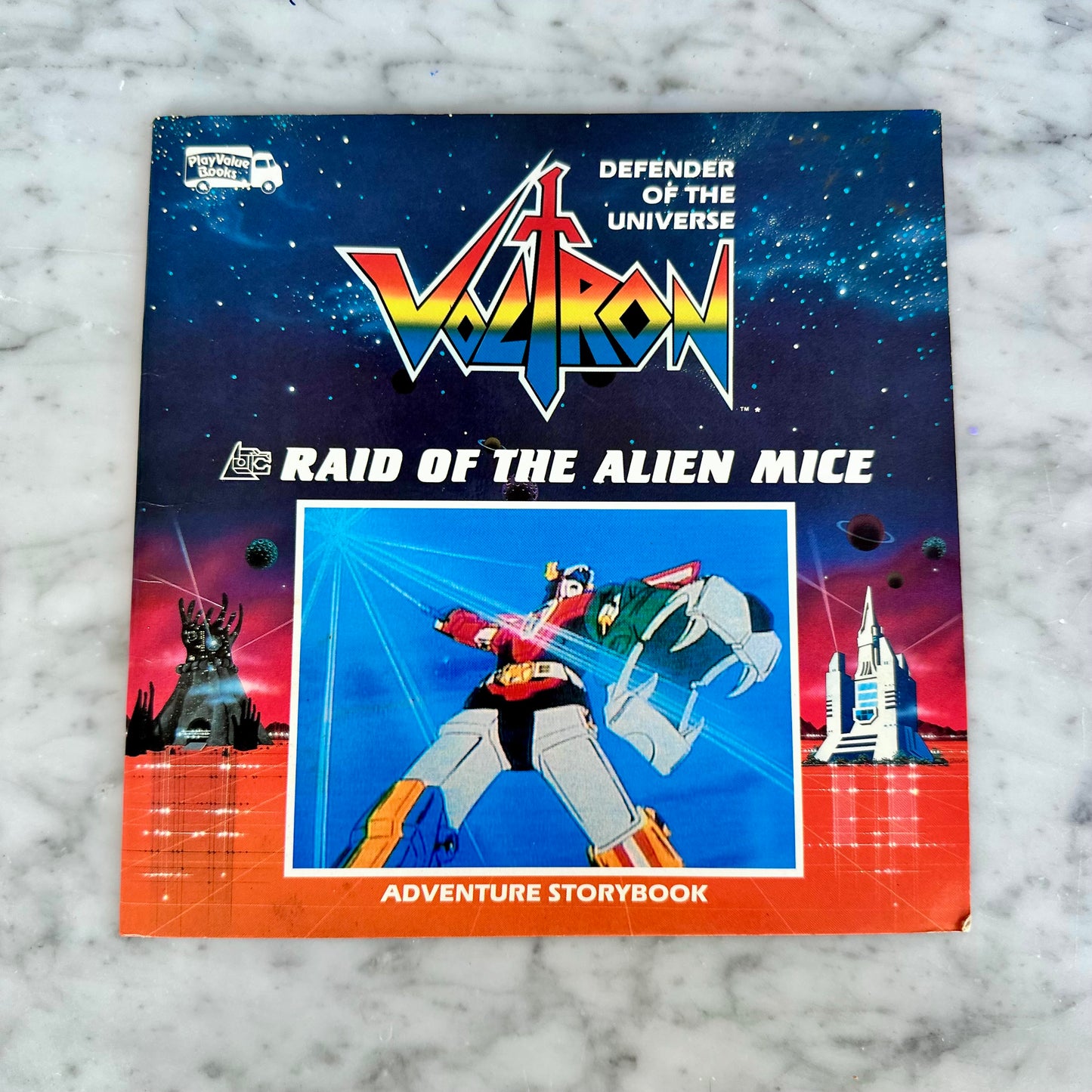 1984 Voltron “Raid of Alien Mice” Book