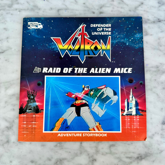 1984 Voltron “Raid of Alien Mice” Book
