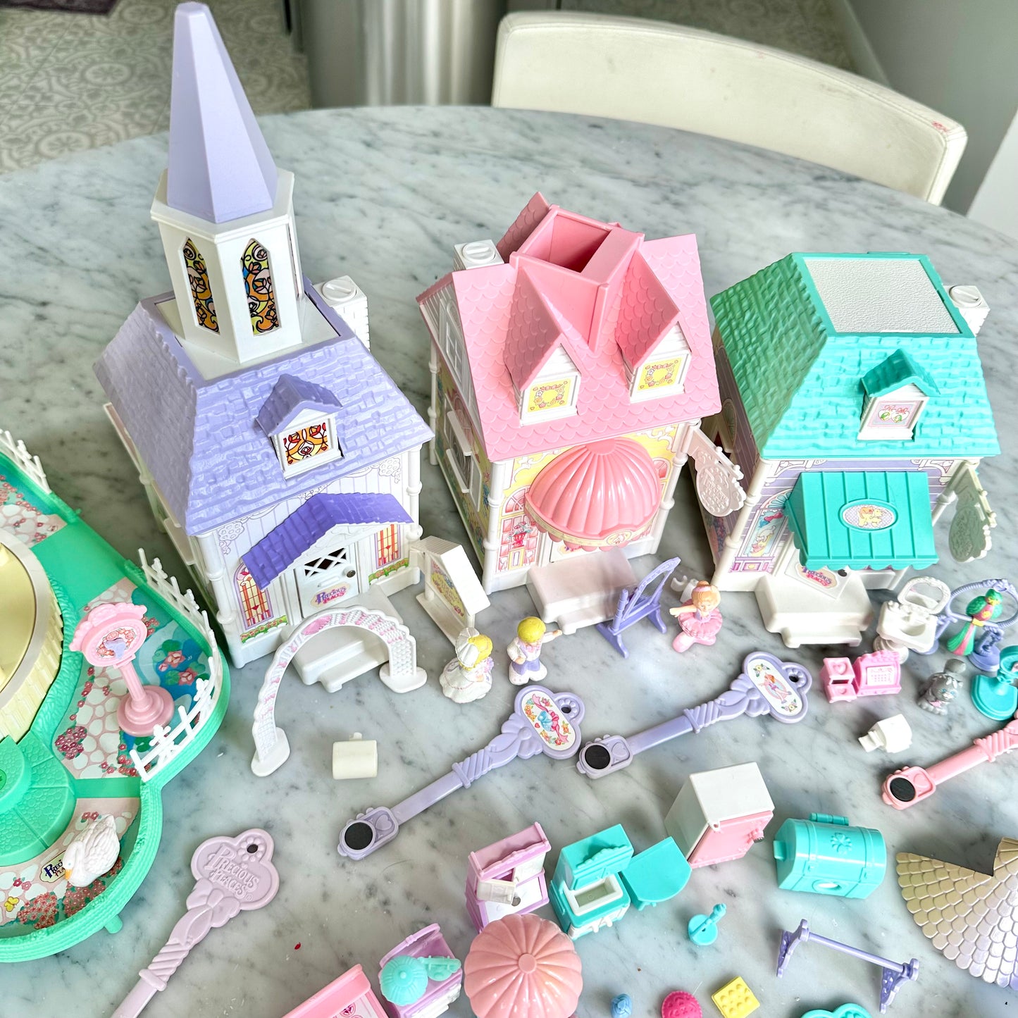 1988 Fisher Price Precious Places Lot