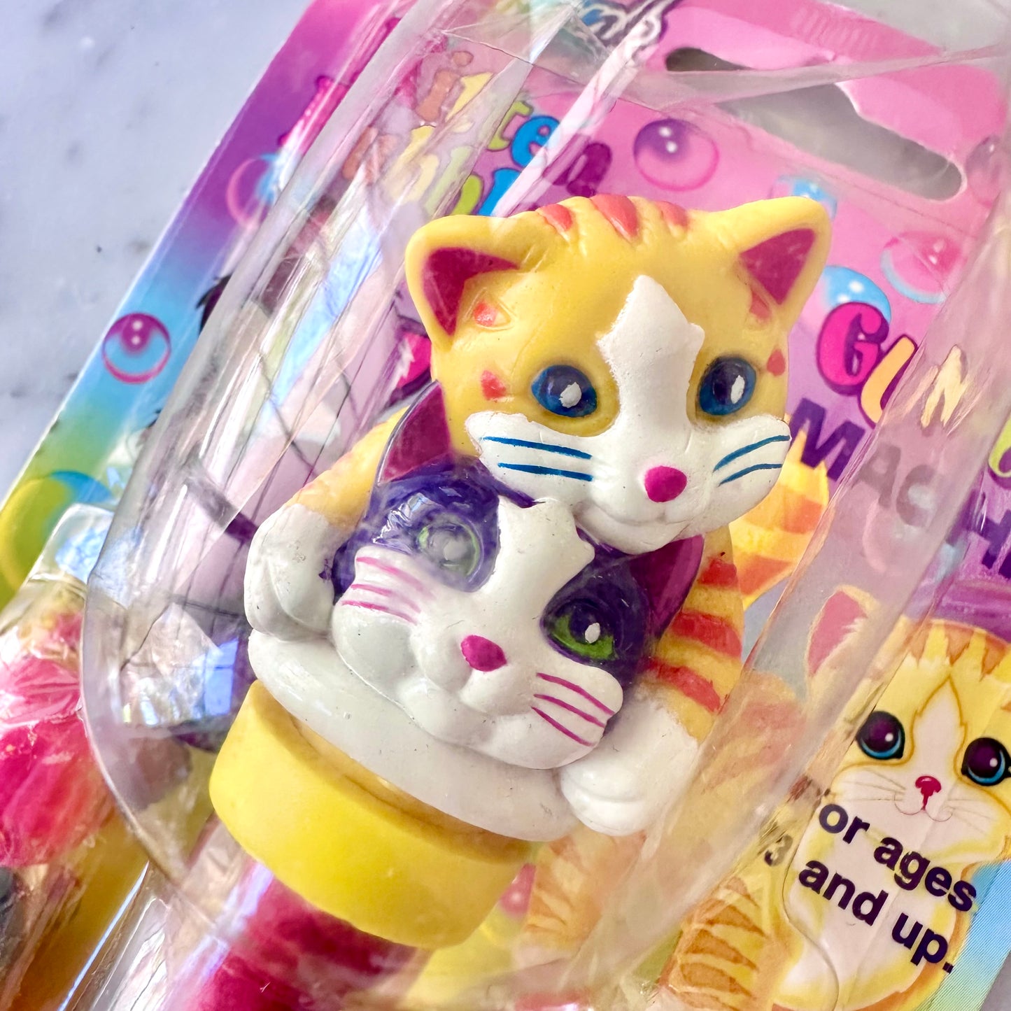 90’s Lisa Frank “Kitten Bubbles” Gumball Machine