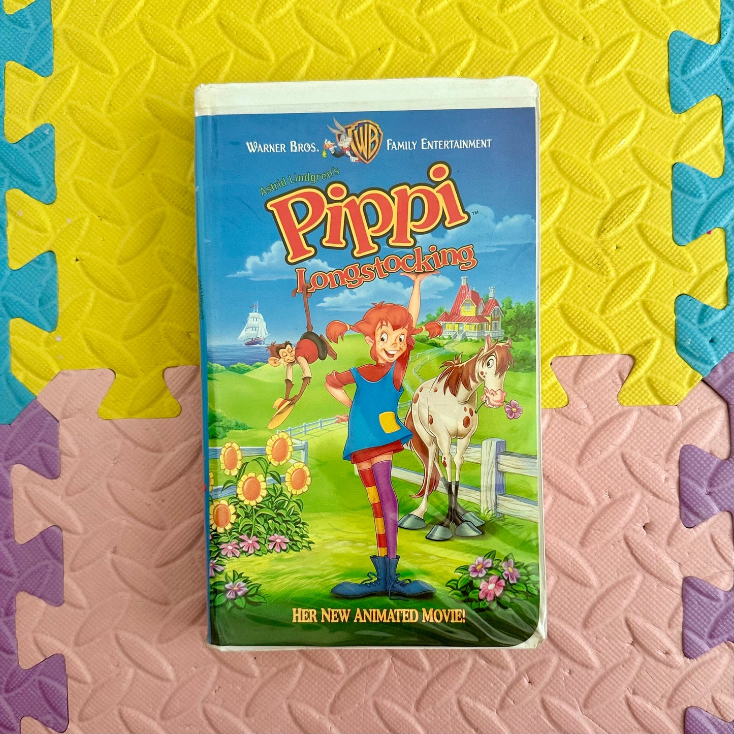 1997 Pippi Longstocking VHS