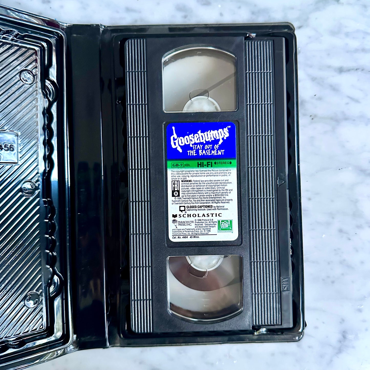 Goosebumps “Stay Out of the Basement” VHS