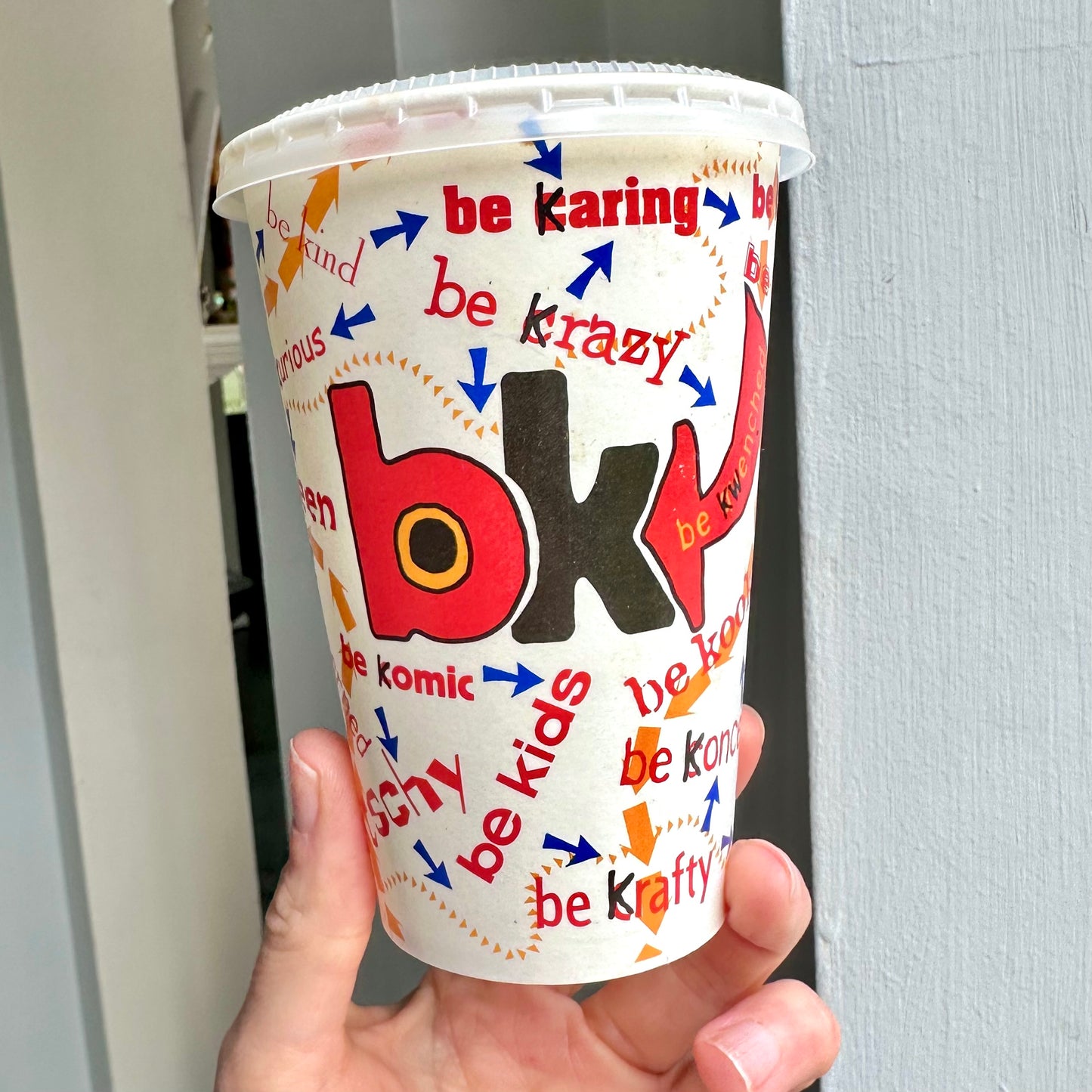 2001 Burger King “Big Kids” Paper Cup