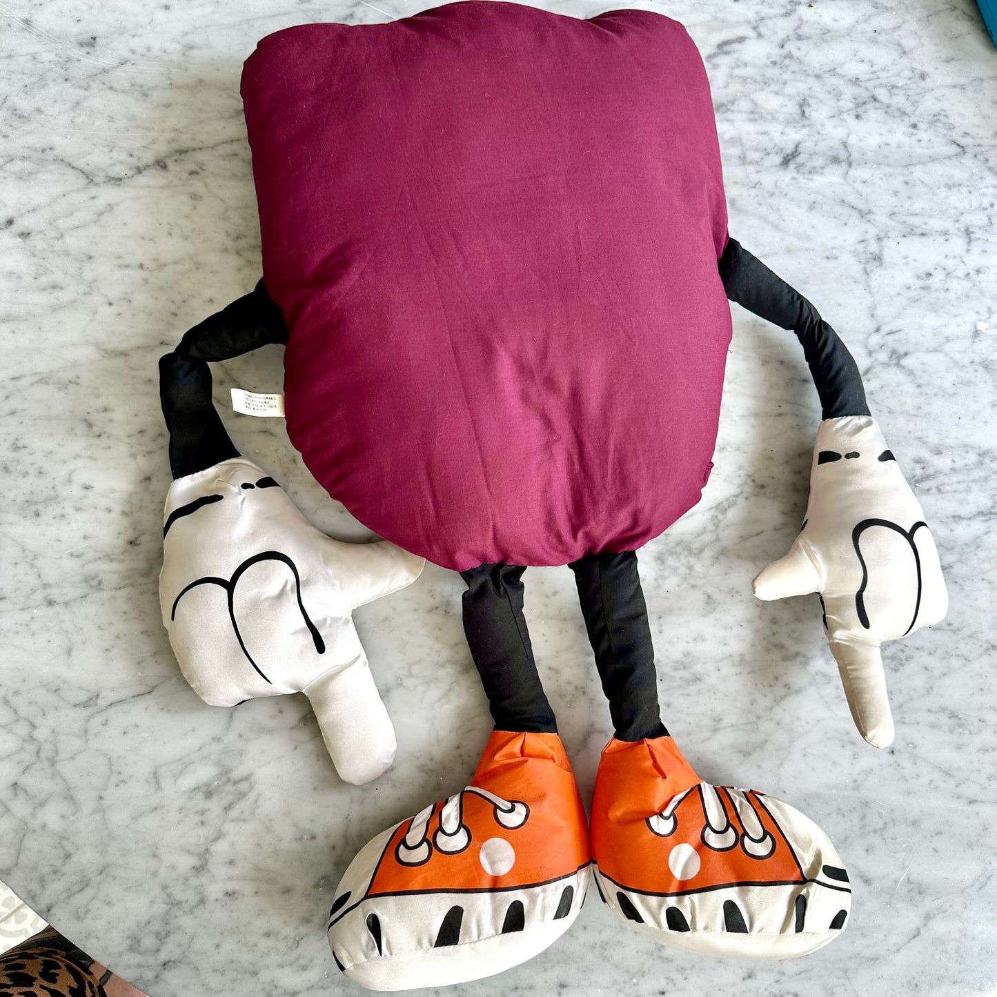 1987 California Raisins Pillow Person