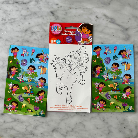 2002 Sandylion Dora the Explorer Stickers
