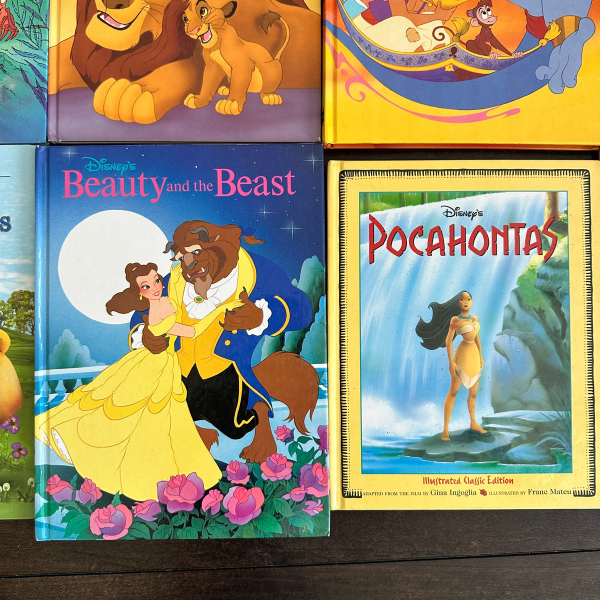 Vintage Disney Hardback Books
