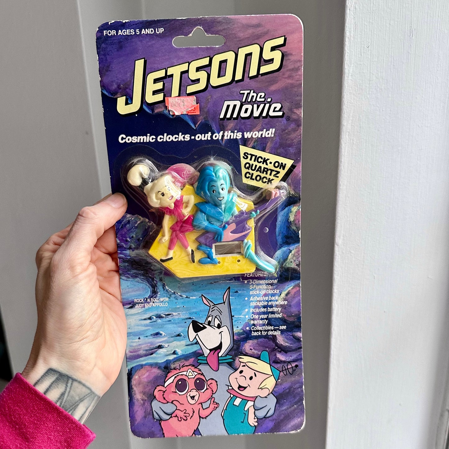 1990 Jetsons The Movie Cosmic Clock