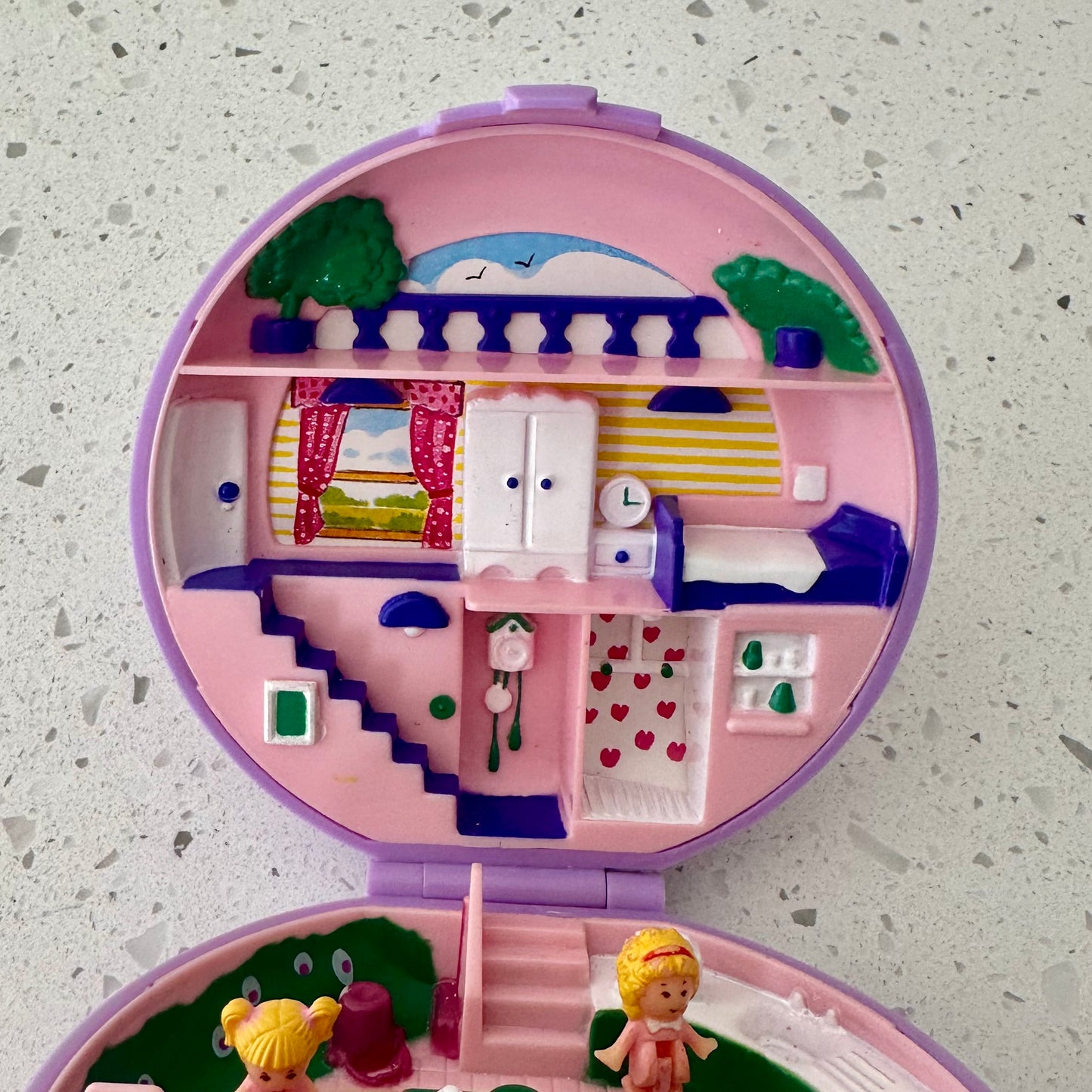 1989 Polly Pocket Polly’s Flat 100% Complete