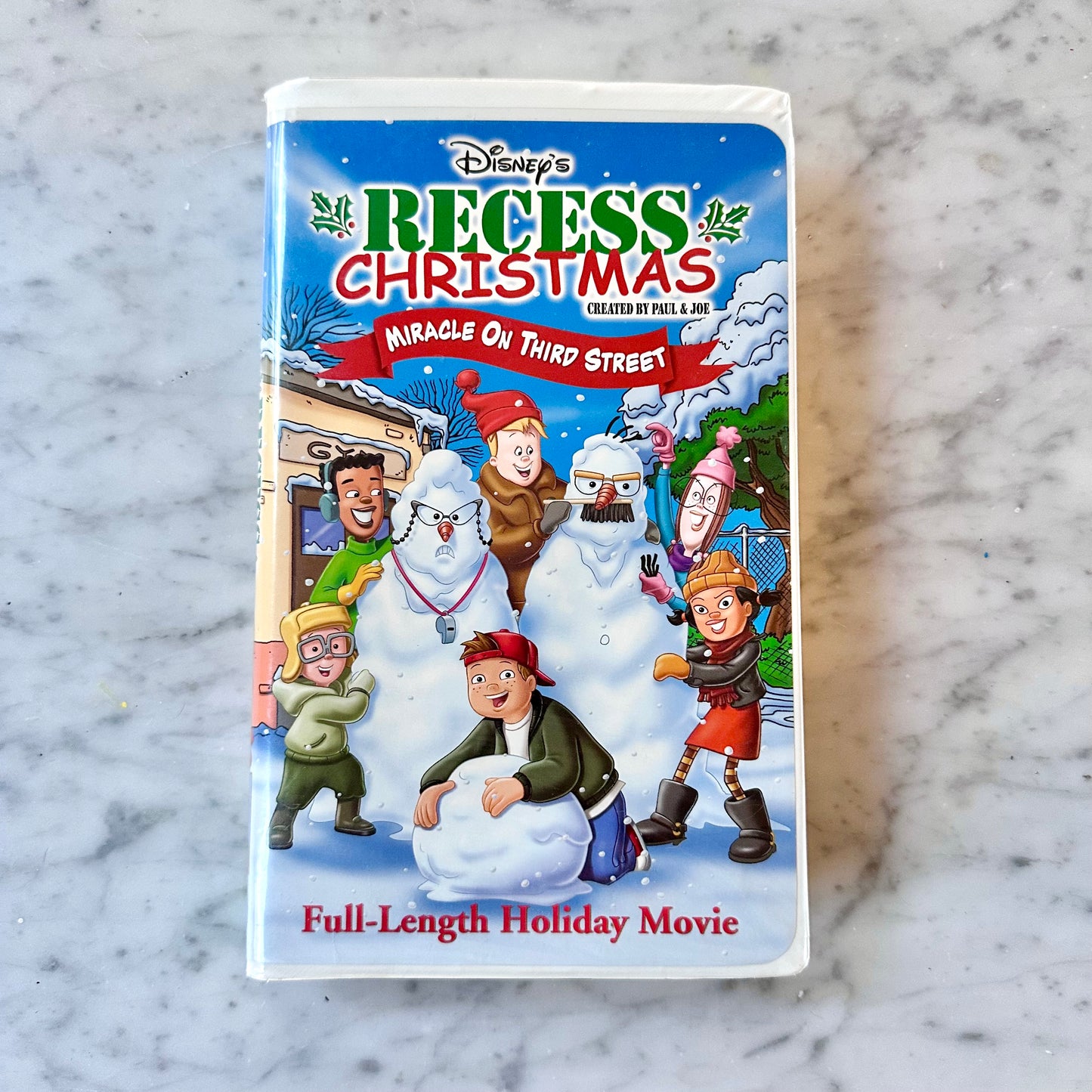 2001 Recess Christmas “Miracle on Third Street” VHS
