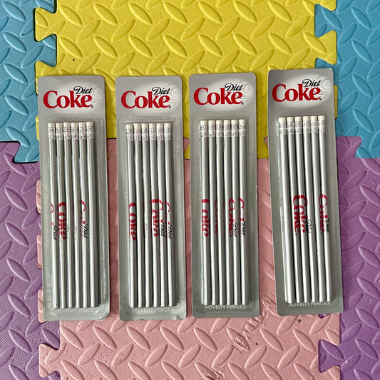 Diet Coke Pack of 6 Pencils