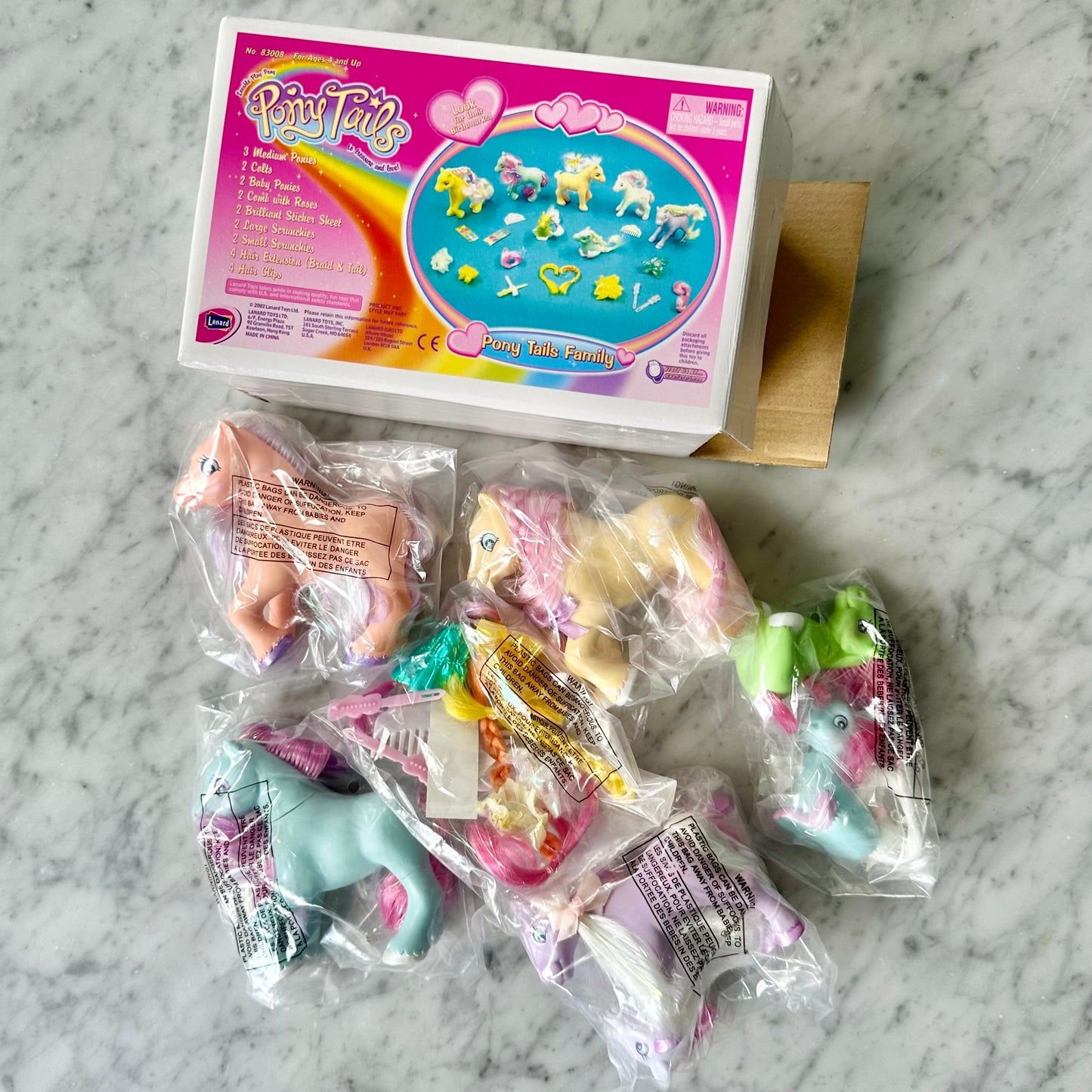 2002 Pony Tails Family Sealed