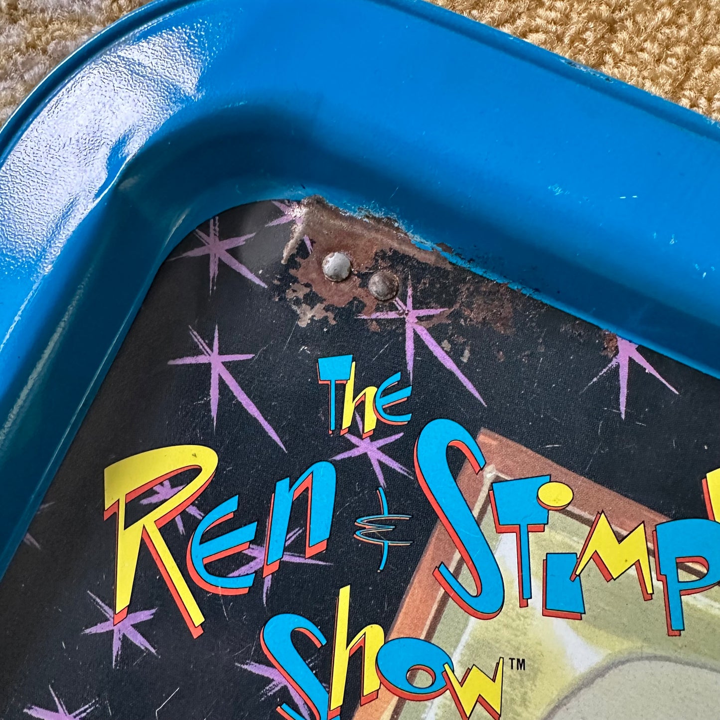 1992 Ren & Stimpy TV Tray