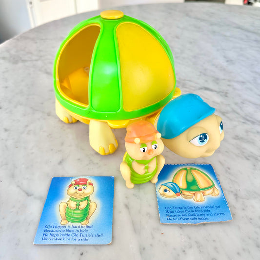 1985 Hasbro Glo Turtle with Glo Hopper