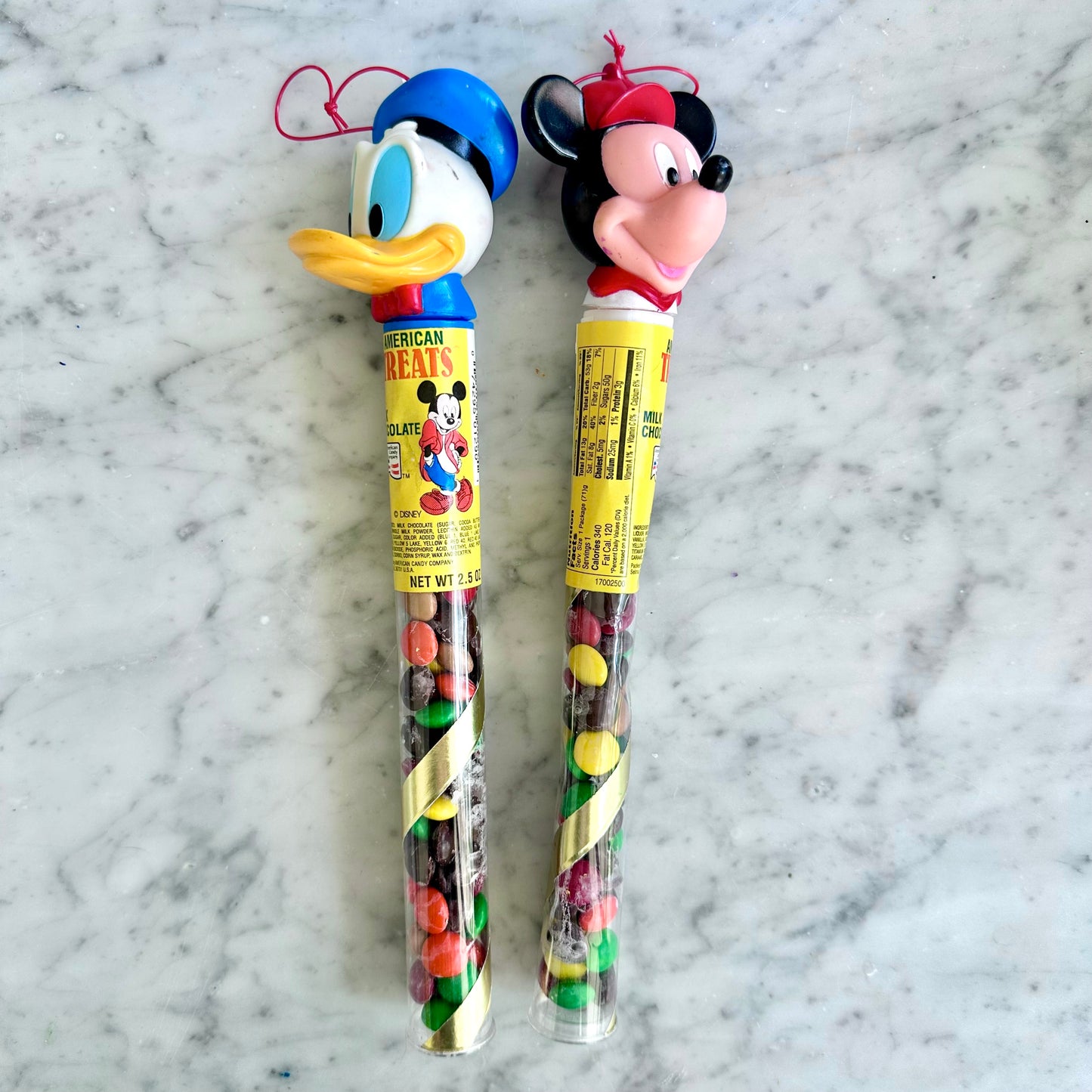 90’s Mickey and Donald Candy Tubes