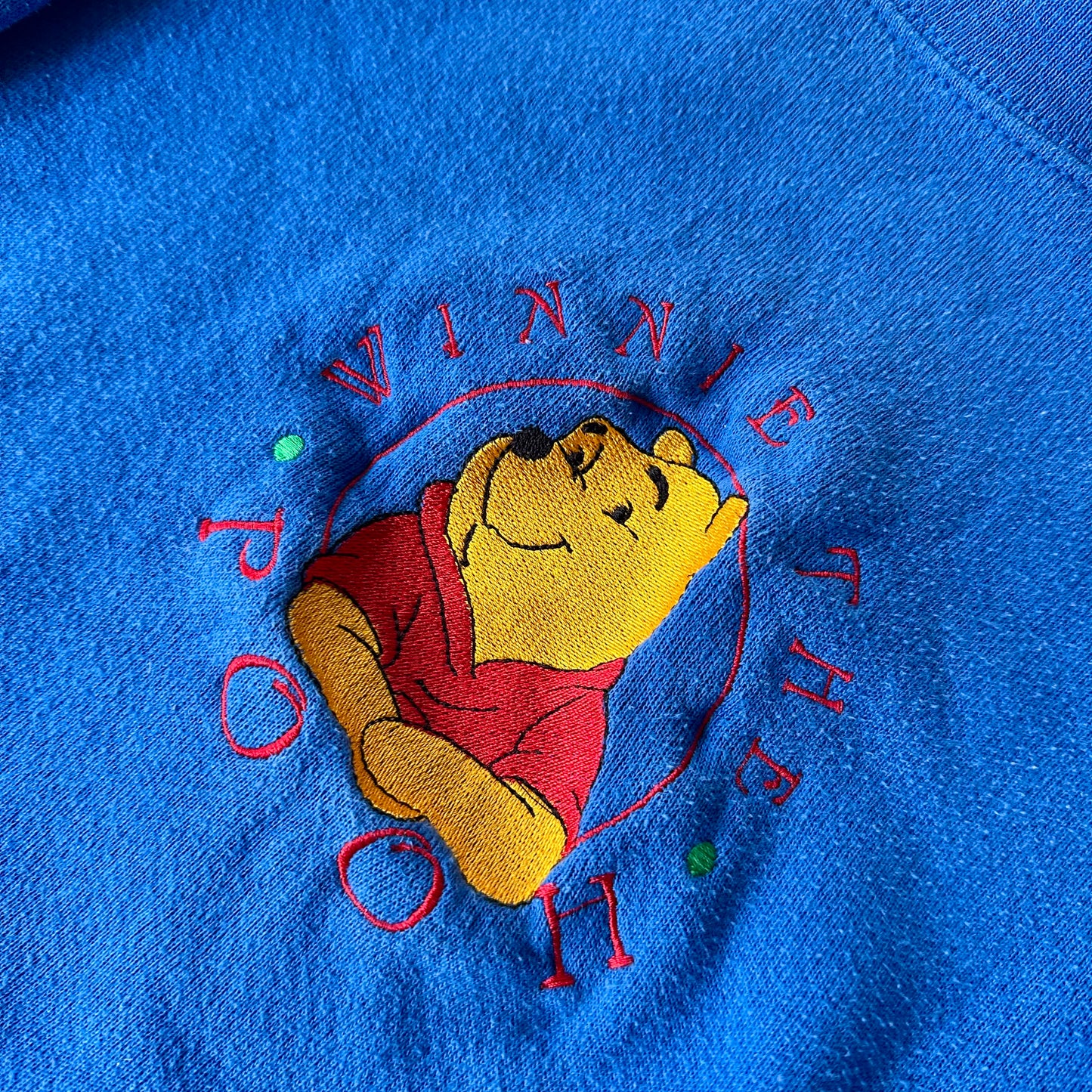 90’s Winnie the Pooh Embroidered Sweatshirt