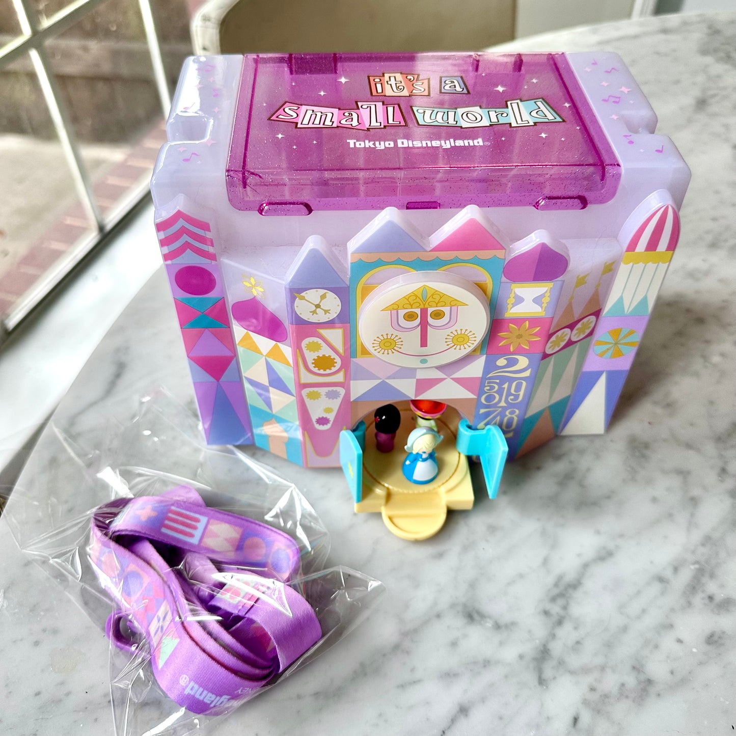 Tokyo Disneyland Small World Popcorn Box