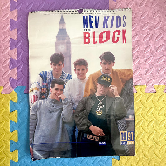 1991 NKOTB Poster Calendar