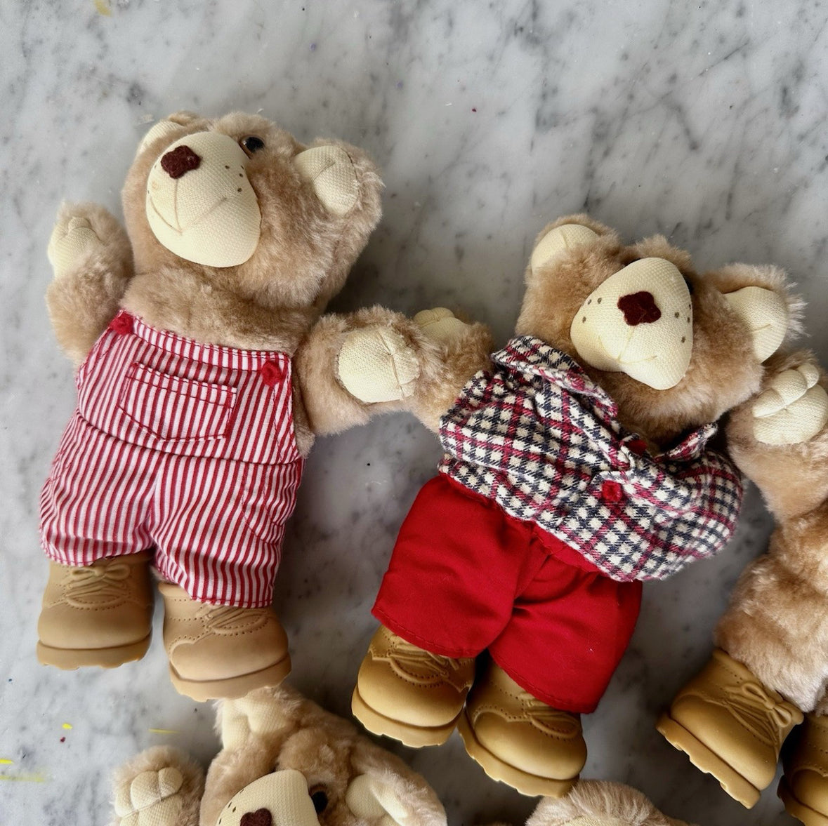 80’s Xavier Robert’s Wendy’s Furskins Teddy Bear Lot