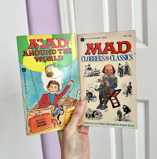 Mad Paperback Book Set of 2