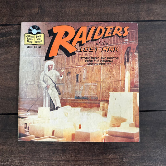 1981 Raiders of the Lost Ark Book and Record
