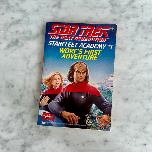 1993 Star Trek The Next Generation Starfleet Academy Worf’s First Adventure