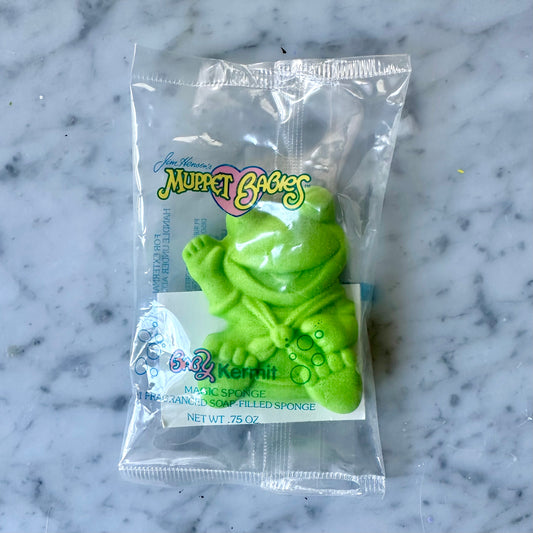 1986 Muppet Babies Kermit Magic Sponge