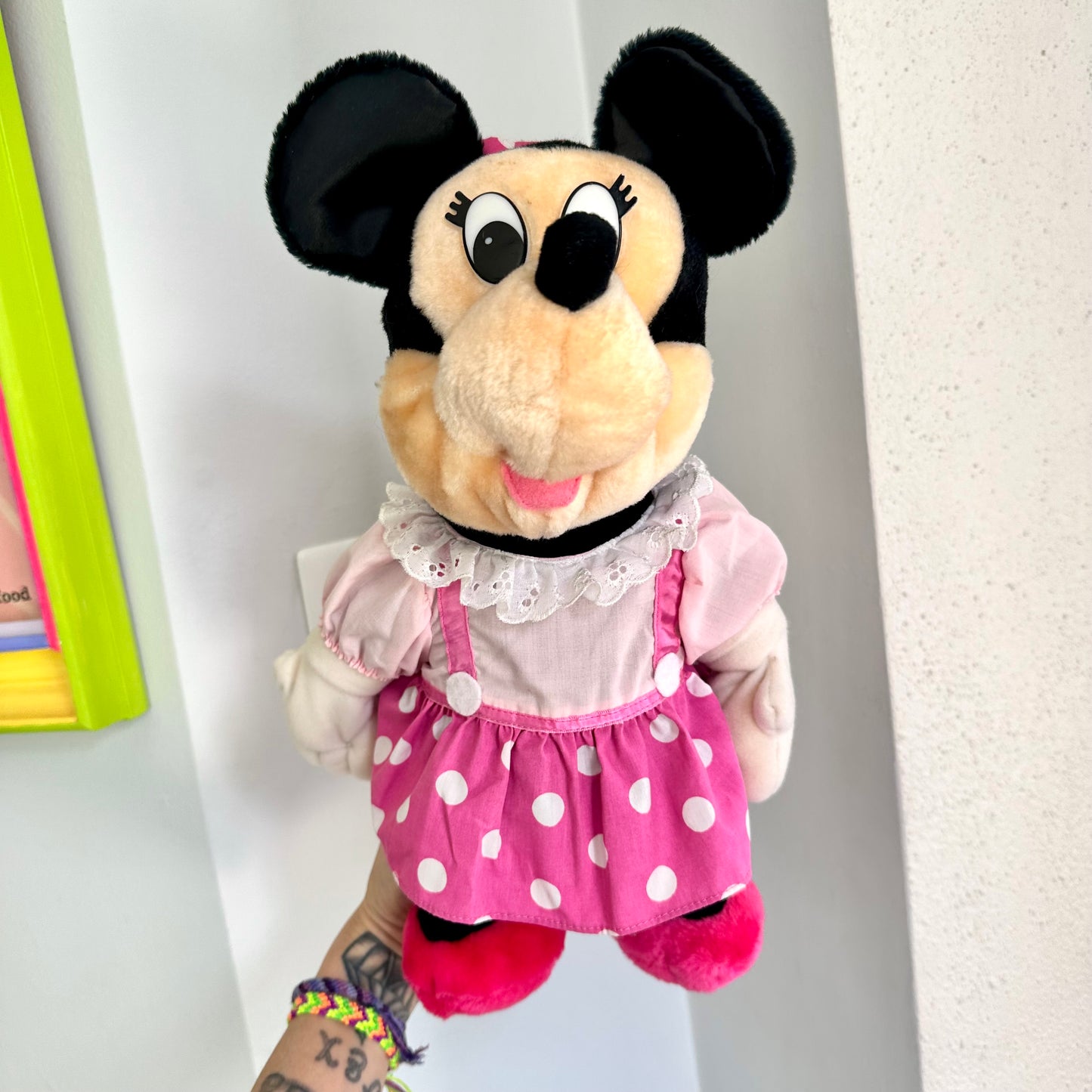 1987 Worlds of Wonder Little Boppers Minnie Mouse