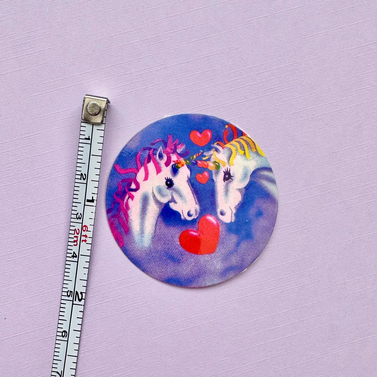 1982 Lisa Frank Unicorn Sticker