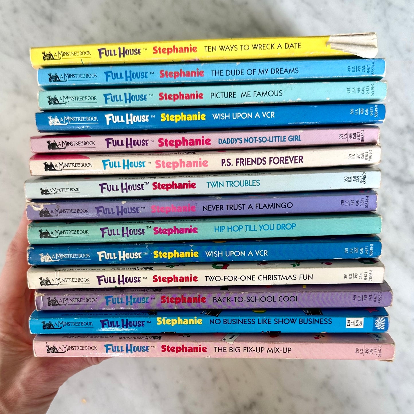 90’s Full House Stephanie Chapter Books