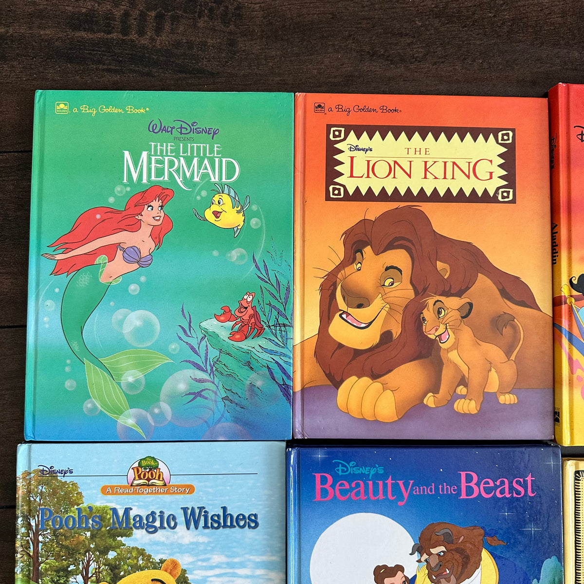 Vintage Disney Hardback Books