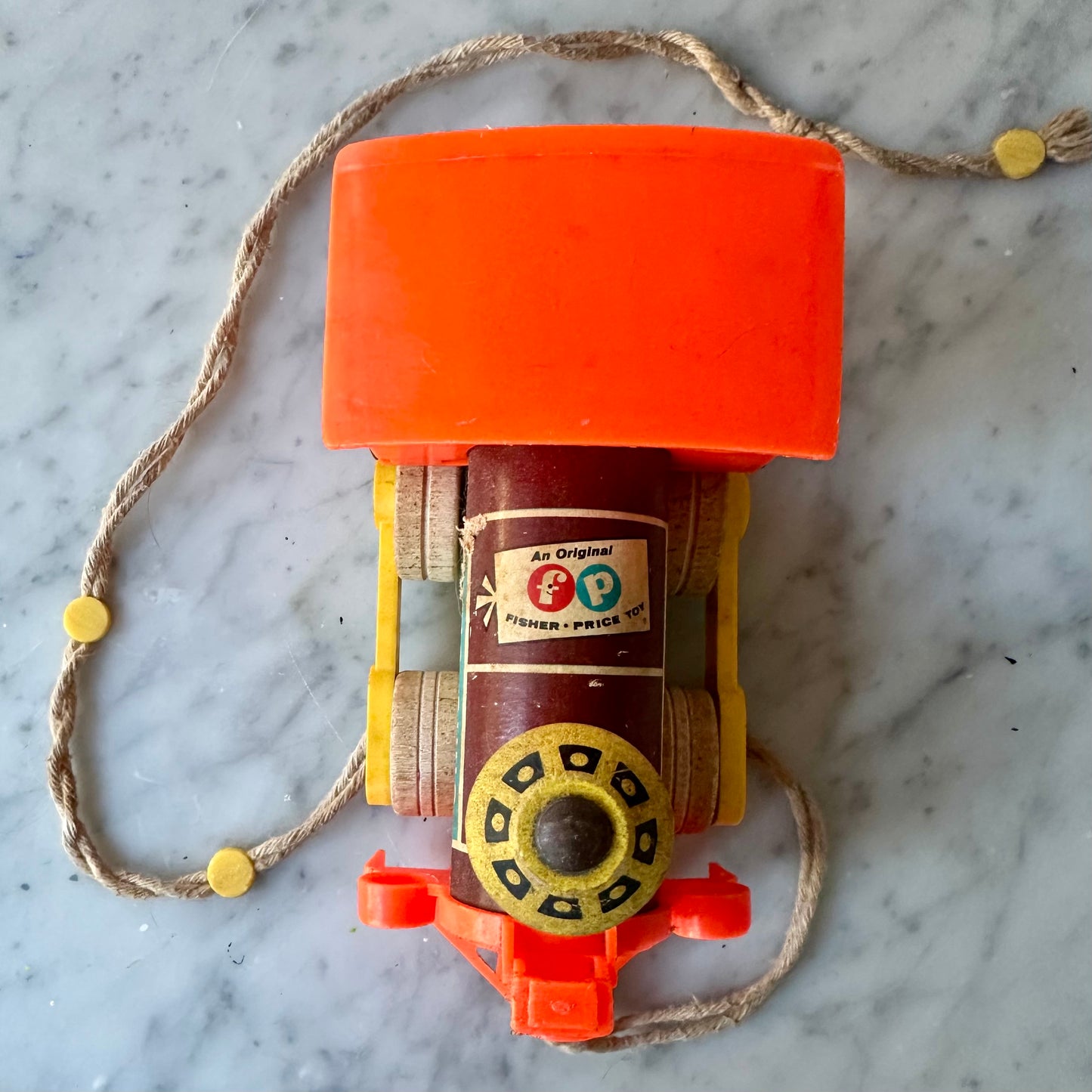 1964 Fisher Price Chug-Chug Wooden Train