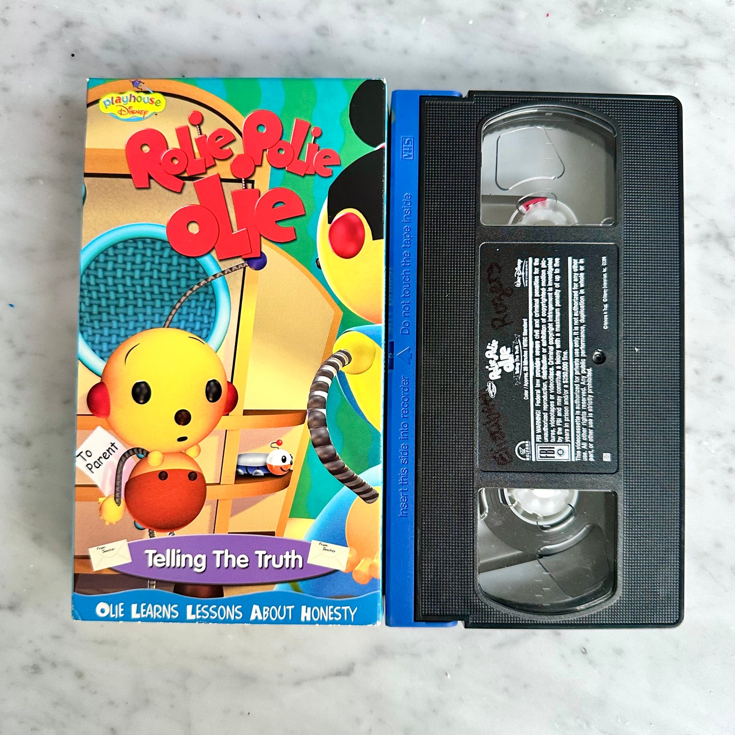 Vintage Rolie Polie Olie “Telling The Truth” VHS