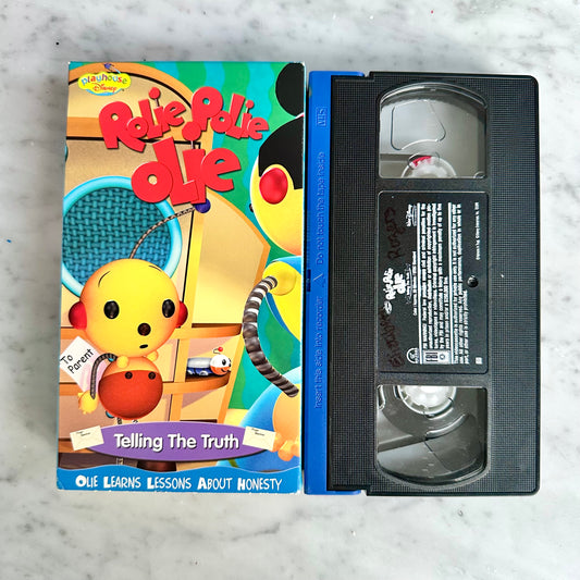 Vintage Rolie Polie Olie “Telling The Truth” VHS