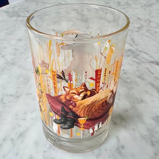 2010 McDonald’s Shrek Forever After Puss n’ Boots Glass