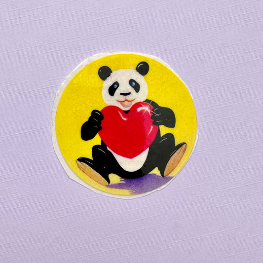 1982 Lisa Frank Panda Bear Sticker