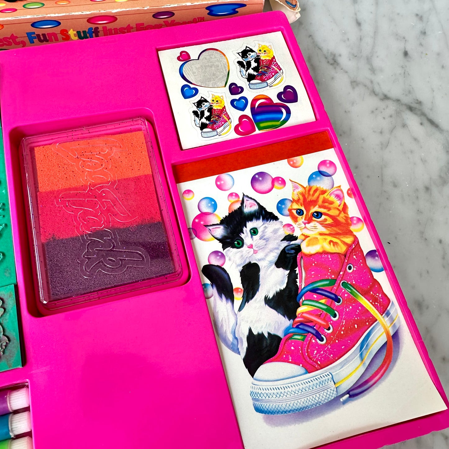 90’s Lisa Frank Stamp Studio Kit