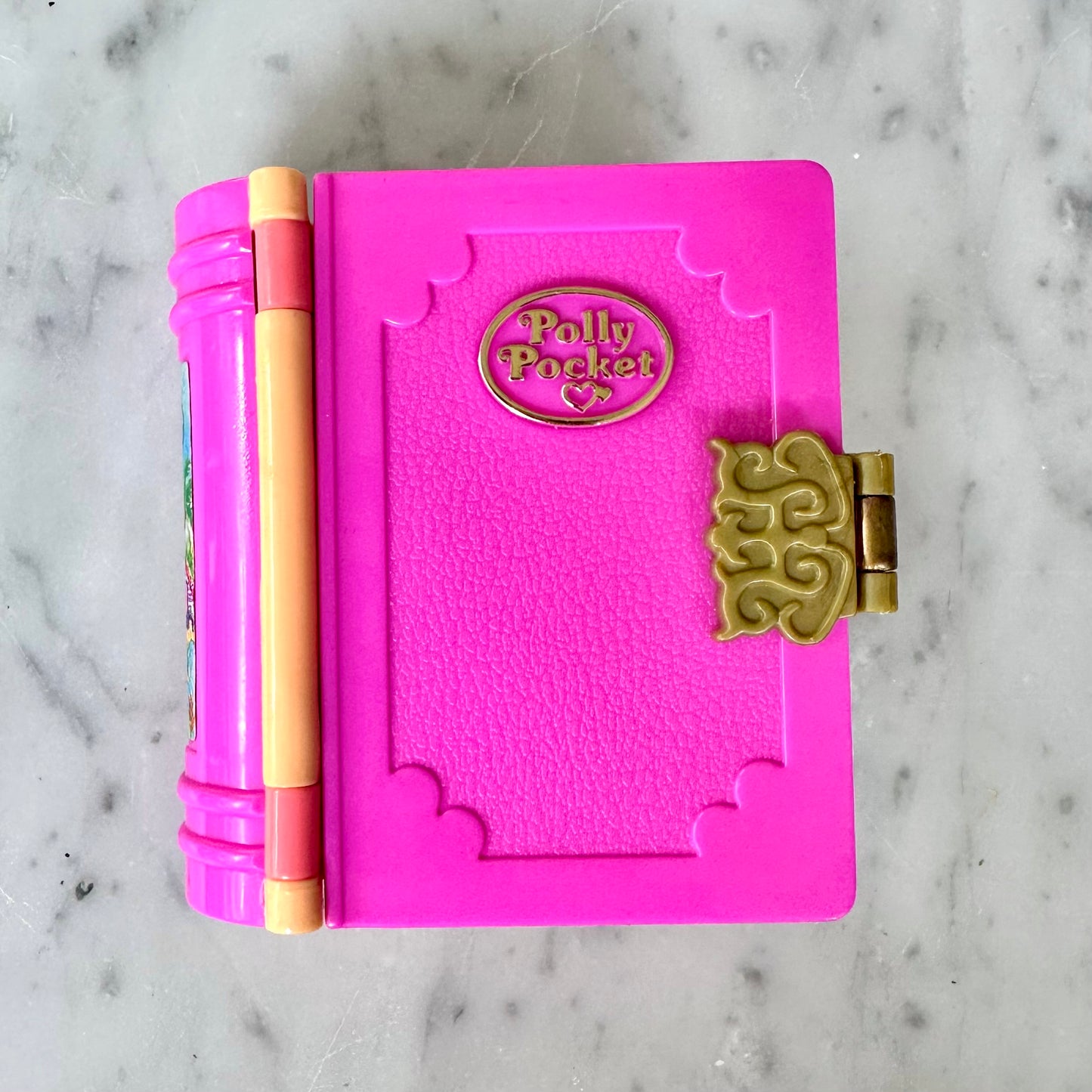 1995 Polly Pocket Tropical Paradise Enchanted Storybook 100% Complete