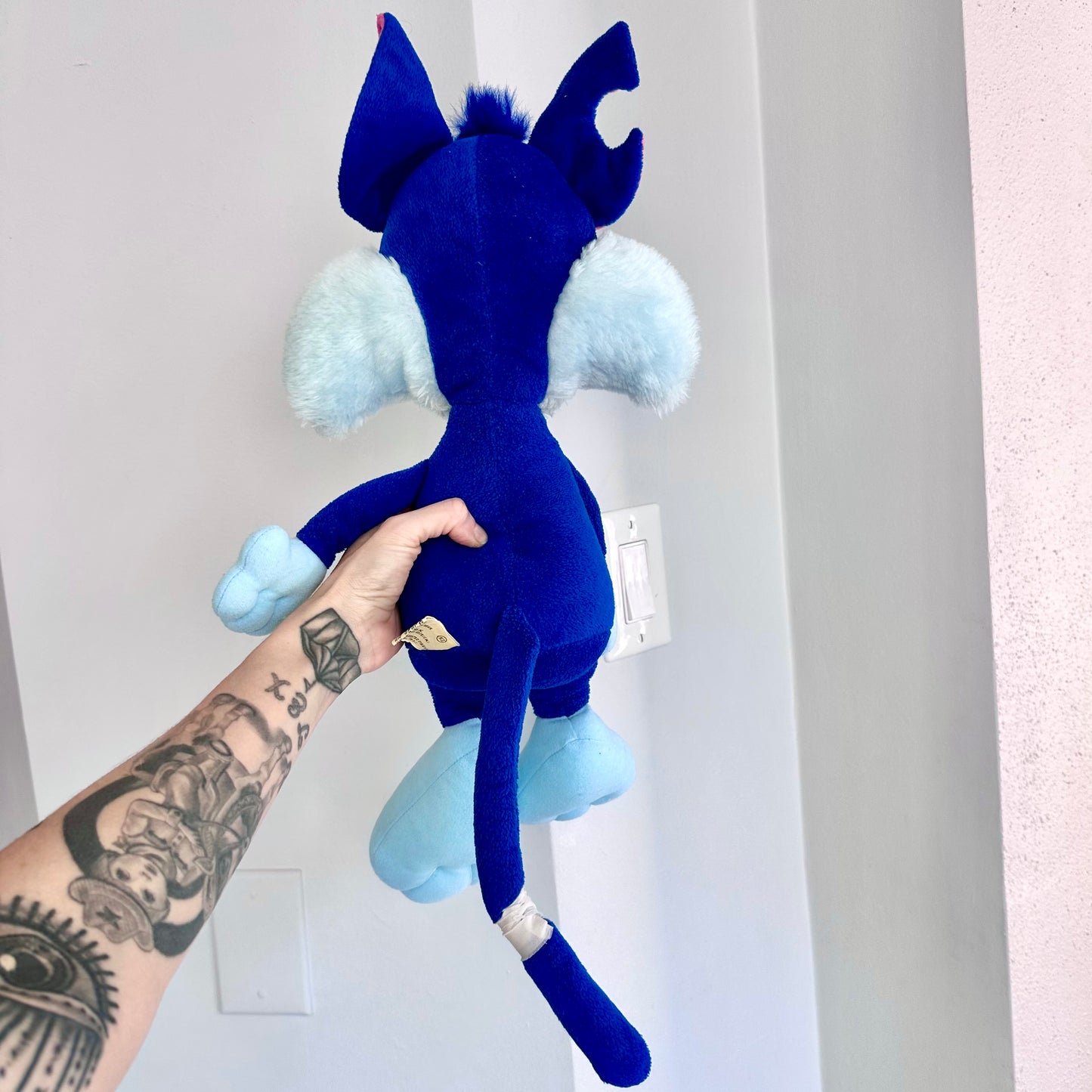 90’s Tiny Toons Furrball Plush 20”