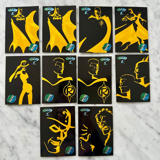 1995 Fleer Batman Forever Cards