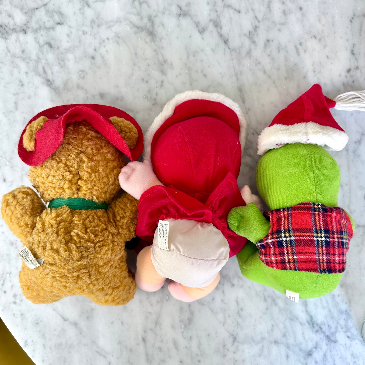 1987 McDonald’s Muppet Babies Holiday Plush Set
